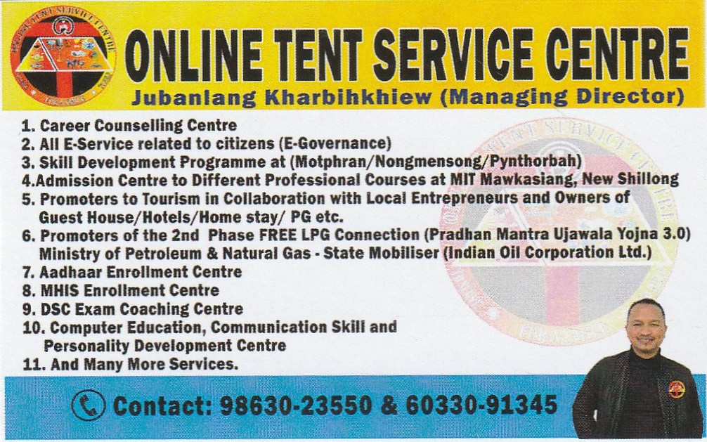 Online Tent Service Centre